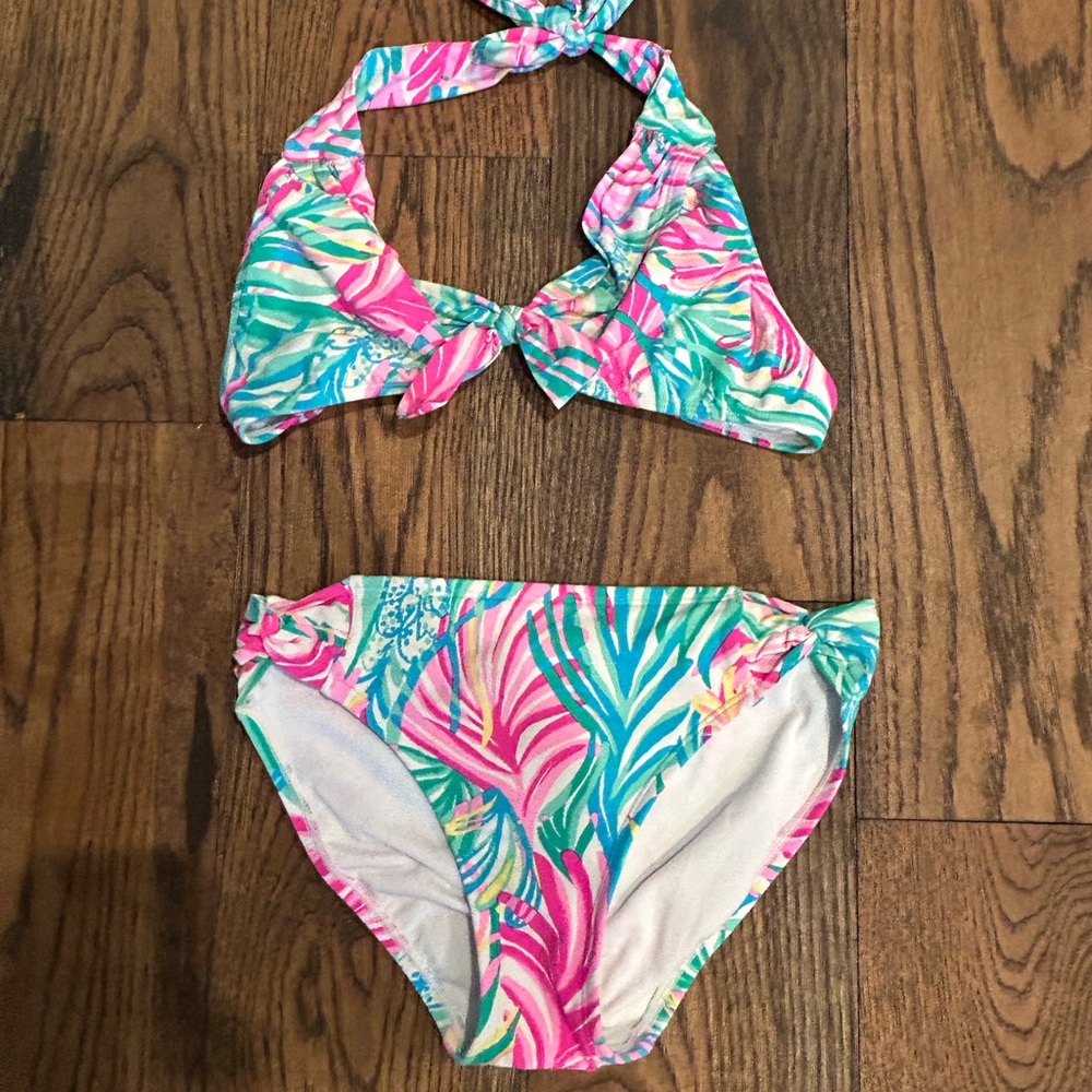 Lilly Pulitzer - Zarah Bottom/ Elise top - multi sea turtle soirée - size 0
